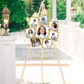 Loving Memoryメモリアルの写真コラージュ アクリルサイン