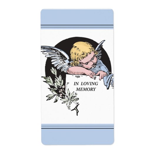 Loving Memoryヴィンテージエンジェル、Remembrance on Blu ラベル (正面)