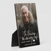 Loving Memory写真の書道 フォトプラーク (側面)