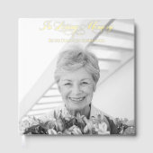 Loving Memory書道の写真 ゲストブック (正面)