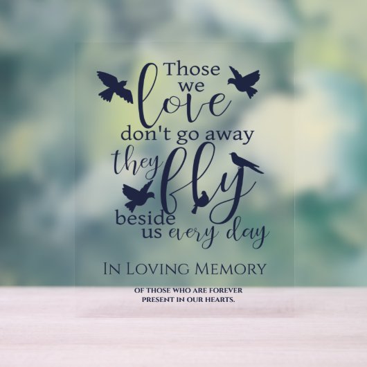 Loving Memory結婚's アクリルサイン (ニュートラル)