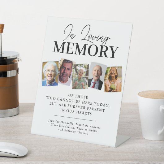 Loving Memory結婚's 台座サイン (インサイチュ)