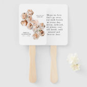 Loving Memory記念写真10モダン枚 ハンドファン (正面&裏面)