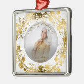 Loving Memory金箔フォトメモリアル メタルオーナメント (左)