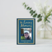 Loving Memory エレガントフェイク Photo Business 名刺 (スタンド正面)