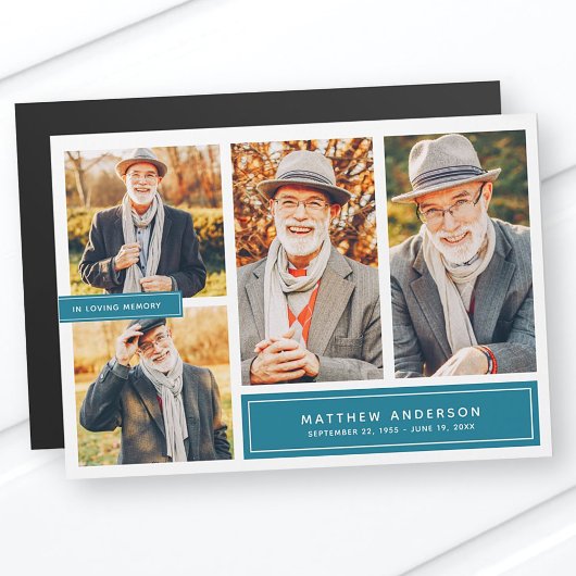 Loving Memory モダン Color四枚の写真