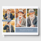 Loving Memory モダン Color Photos ゲストブック (正面)