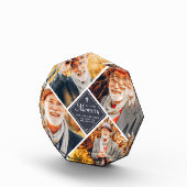 Loving Memory モダン Cross数々の写真テンプレート フォトブロック (右)