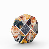 Loving Memory モダン Cross数々の写真テンプレート フォトブロック (左)