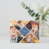 Loving Memory モダン Cross 数々の Photo ポストカード (スタンド正面)