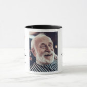 Loving Memory 2Photoの個人用メッセージマグ マグカップ (中央)