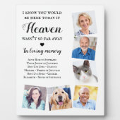 Loving Memory 6フォト天国結婚の記念碑 フォトプラーク (正面)