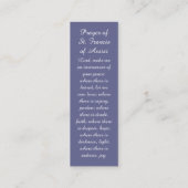 Loving Memory Book Mark祈りの言葉・カード コーリングカード (裏面)