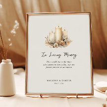 Loving Memory Candleの思い出結婚に
