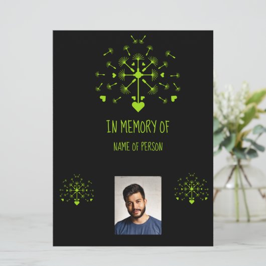 Loving Memory Dandelion Art (スタンド正面)