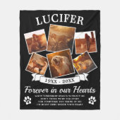 Loving Memory Dogの写真 フリースブランケット (正面)