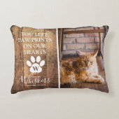 Loving Memory Dog/Cat写真&引用文 素朴 アクセントクッション (正面)