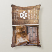 Loving Memory Dog/Cat写真&引用文 素朴 アクセントクッション (正面(垂直))