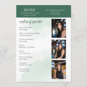 Loving Memory Eucalyptus Greeneryサービス プログラム (裏面)