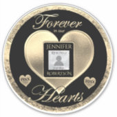 Loving Memory Forever In Our Memoryステッカー シール (正面)