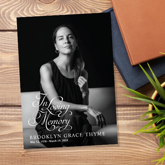 Loving Memory Full Photo Memorialプログラム プログラム