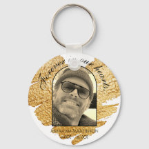 Loving Memory Keepsake Keychainのゴールデンベーシック