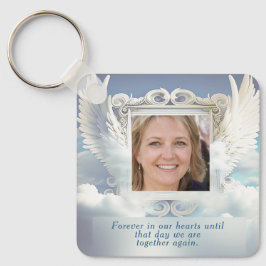 Loving Memory Keychainのフォトメモリアル キーホルダー