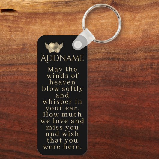 Loving Memory Keychain キーホルダー (裏面)