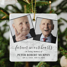 Loving Memory Marble Memorial写真 セラミックオーナメント