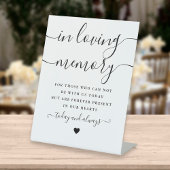 Loving Memory Memorial Script 結婚's 台座サイン