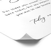 Loving Memory Minimalistのポス結婚ター ポスター (角)