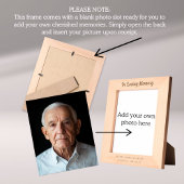 Loving Memory Nameの日付 レーザー彫刻フレーム