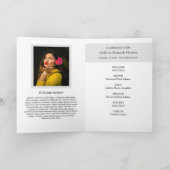 Loving Memory Name Full Photo Memorialプログラム プログラム (内部)