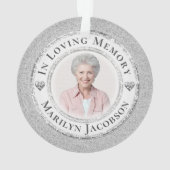 Loving Memory Photo オーナメント (裏面)