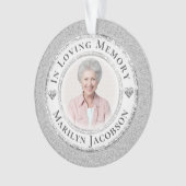 Loving Memory Photo オーナメント (正面)