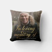 Loving Memory Photo クッション (正面)