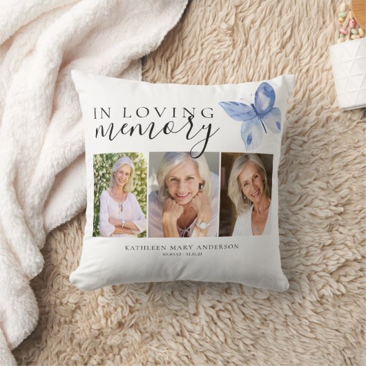 Loving Memory Photo クッション (ブランケット)
