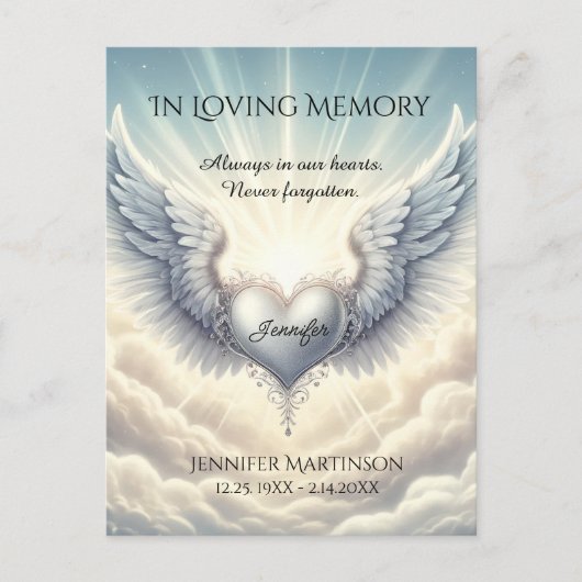 Loving Memory Photo Card ポストカード (正面)