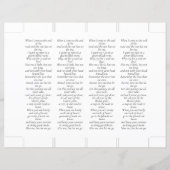 Loving Memory Photo Memorialブックマーク (裏面)