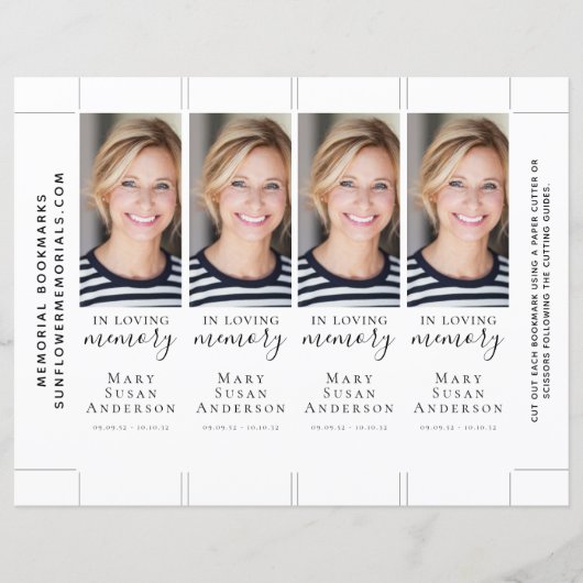 Loving Memory Photo Memorialブックマーク (正面)
