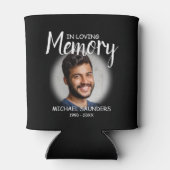 Loving Memory Photo Tribute 缶クーラー (裏面)