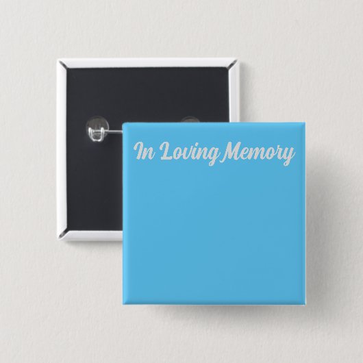 Loving Memory Pin 缶バッジ (正面&裏面)