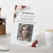 Loving Memory Red Boho'sで予約結婚済み 台座サイン (インサイチュ)