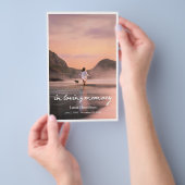 Loving Memory Scriptプログラムの予算 チラシ (ハンドル)