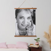 Loving Memory Script写真の記憶 吊り下げ型タペストリー (寝室)