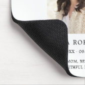 Loving Memory Script エレガント Memorial マウスパッド (コーナー)