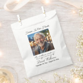 Loving Memory Seedパケットの特別な写真1 フェイバーバッグ (クリップ留めされた状態)