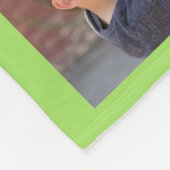 Loving Momパパ4 photos Sans Serifフォント フリースブランケット (角)