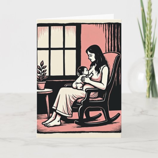 Loving Mother Scene Art Card カード (正面)