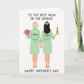 Loving Mothers Celebration Card カード (正面)